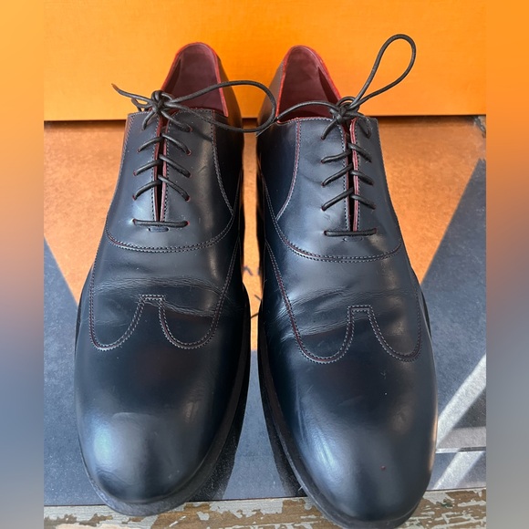 Louis Vuitton Mens Blue Leather lace up Oxfords - Picture 12 of 12